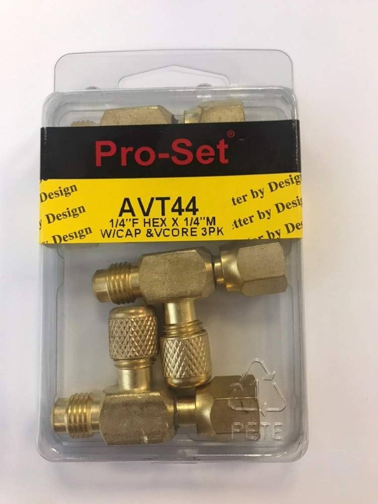 Amazon.com: CPS AVT44 Access Fitting with Cap and Core 1/4